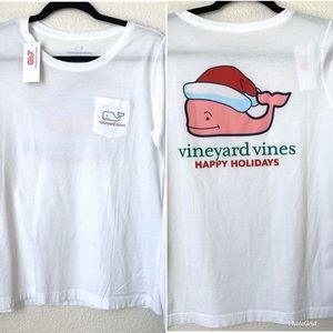 Vineyard Vines | Christmas Long Sleeve T-Shirt